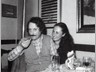 Carlo Cego con la moglie Paola, 1978.