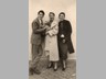 Carlo Cego con le sorelle Franca e Luiciana, fine anni '50.