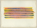 Senza titolo, 1982, acquerello su carta, cm 17.5x23
