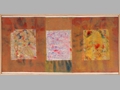 Senza titolo, 1992, tecnica mista su carta intelata, cm 20x40