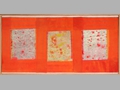 Senza titolo, 1992, tecnica mista su carta intelata, cm 20x40