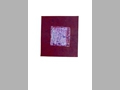 Senza titolo, 1997, acrilico e foglia d'argento su carta, cm 35x25