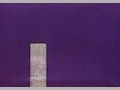 Senza titolo, 1990 ca, acrilico e foglia d'argento su tela, cm 50x70