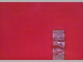 Senza titolo, 1990 ca, acrilico e foglia d'argento su tela, cm 50x70